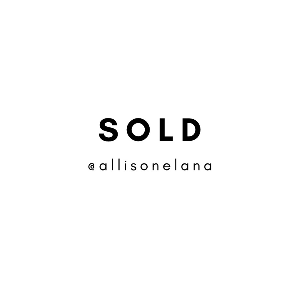 SOLD ITEMS: